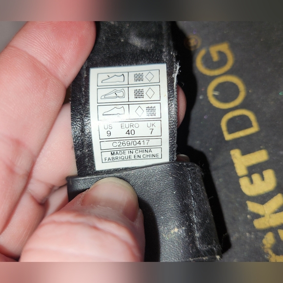 Size 9 40 euro rocket dog platform sandals rainbow iridescent - Picture 9 of 9